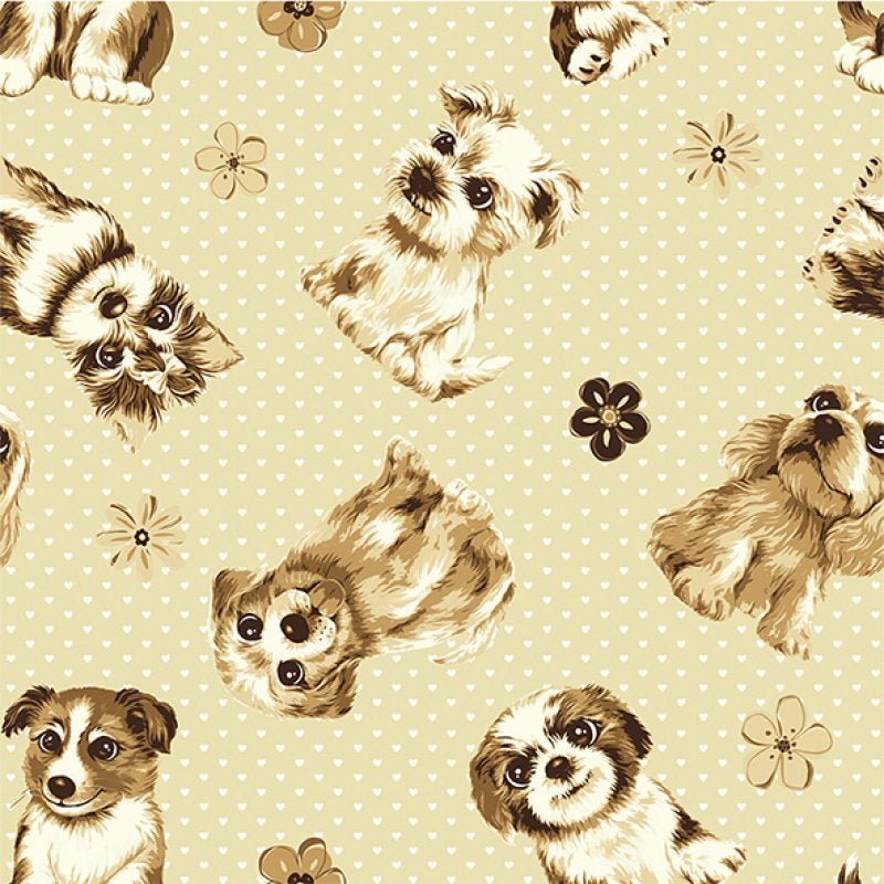 Papel de Parede Adesivo Cachorrinhos Pets - 2