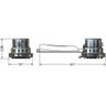 Chuveiro Tradição Lorenzetti 4 Temperaturas 127V 5500W Cromado - 5