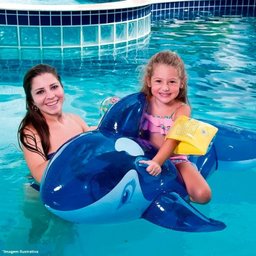 Boia Baleia Azul 115cm MOR - 1810 - 2