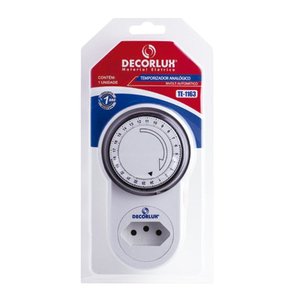 Temporizador (Timer) Analógico - Decorlux - Bivolt - 10A