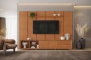 Ver imagem 2 de Conjunto Painel Dominus + Rack Premium Naturalle sem Extensão do Rack Mavaular