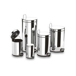 Lixeira Inox com Pedal e Balde 5 Litros Ø 20 x 30 cm Brinox - 13
