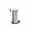 Ver imagem 1 de Lixeira Inox com Pedal e Balde 5 Litros Ø 20 x 30 cm Brinox