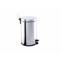 Ver imagem 1 de Lixeira Pedal Com Tampa Inox 12 Litros Brinox