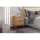 Ver imagem 1 de Mesa para Quarto Indiana Criado Santorini Nature 45cm