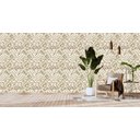 Ver imagem 3 de Papel De Parede Adesivo Pastilhas Cozinha Banheiro Lavável Bege Mesclado Autocolante 2,50x0,48mts