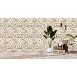 Papel De Parede Adesivo Pastilhas Cozinha Banheiro Lavável Bege Mesclado Autocolante 2,50x0,48mts - 3