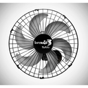 Ver imagem 1 de Ventilador de Parede Tufão Max 50cm Bivolt M2 Preto Loren Sid