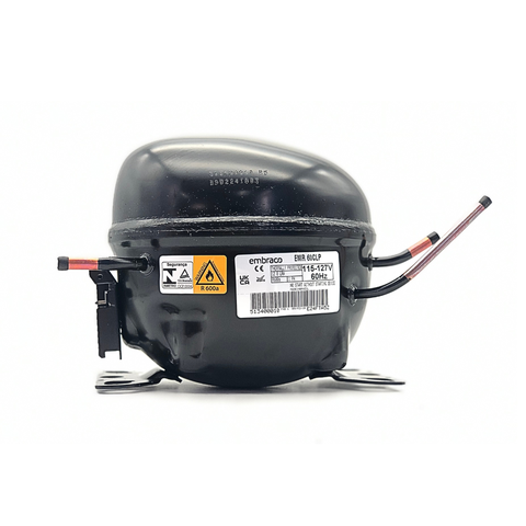Motor Compressor 1/6 Hp Emr60clp Gás R600 Embraco 110v