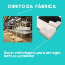 Ver imagem 3 de Rack Mini Aparador Branco Off White Moderno Cantinho Café Escritorio Simples Bancada Suspensa