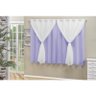 Cortina Blackout 2M com Voal - Lilás - 1