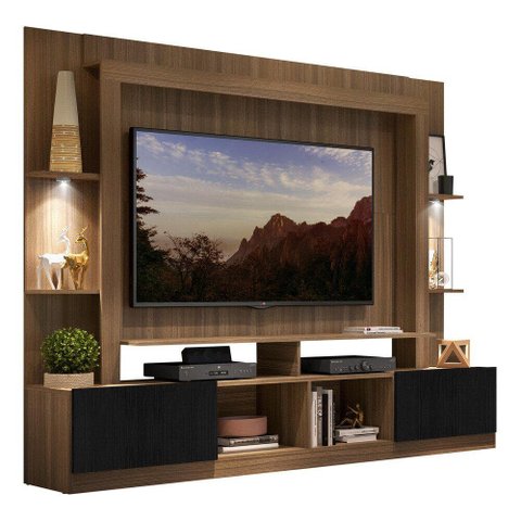 Estante Tv 65" com Leds Berlim Multimóveis V3392