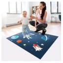 Ver imagem 2 de Tapete Infantil Astronauta 100cm X 120cm