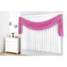 Cortina Grace para varão simples 2m Pink - 1