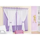 Ver imagem 1 de Cortina Juvenil para varão simples 3m Lilás