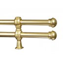 Ver imagem 1 de Varão Duplo para Cortinas 3M - Dourado