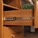 Ver imagem 6 de Kit com 2 Mesa de Cabeceira Slim - 100% Madeira Marrom