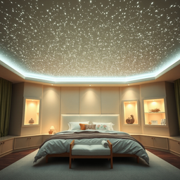 Céu Estrelado Wi-fi Fibra Ótica 400 Pontos Kit Iluminação - 11