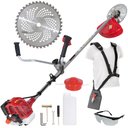 Ver imagem 3 de Roçadeira Lateral Kawashima Linha Premium KW2600-L À Gasolina 2T 25.4CC Com Guidão Profissional