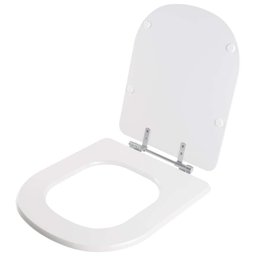 Assento Sanitário Poliester Palomba Branco para vaso Laufen - 2