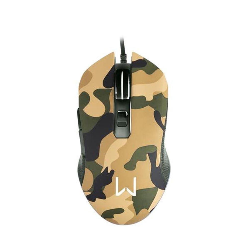 Combo Teclado e Mouse Warrior Kyler Gamer Army Usb Tc249 - 3