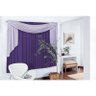 Cortina Isabeli para varão Duplo 2m Roxo/Lilás - 1