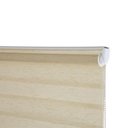 Ver imagem 5 de Persiana Zebra Rolo Dupla 120x260 Bege Linho