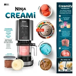 Ninja Creami 7-in-1 Maquina de Soverte, Milkshake e Frozen - 2