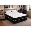 Ver imagem 1 de Cama Box Crc Queen +Colchão D45 Bari Orthoflex 158x198x26