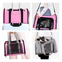 Ver imagem 5 de Bolsa de Viagem para Transporte Pet - Rosa