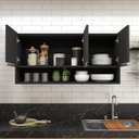 Ver imagem 2 de Organizador 120x60cm com Nicho Externo pra Area de Serviço, Produtos de Limpeza