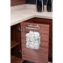 Ver imagem 2 de Cesto Organizador De Sacolas Plásticas Para Porta De Armário - Aço Cromado