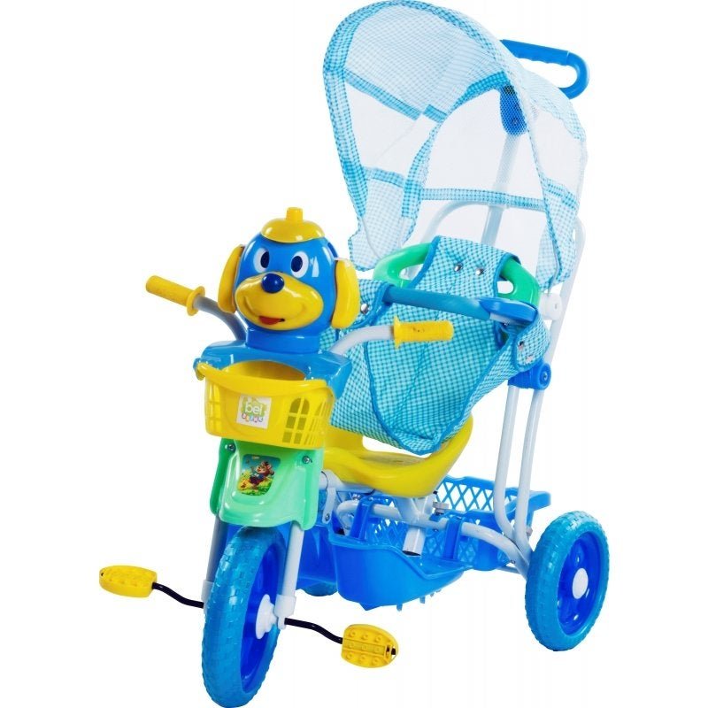 Triciclo Gangorra Cabeça Cachorro  Azul - 1