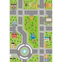 Ver imagem 1 de Tapete Ilustrativo Pista De Carros Para Crianças