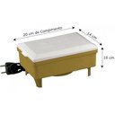 Ver imagem 3 de Marmita Elétrica Térmica Aquecimento a Vapor Bivolt Bege