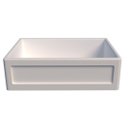 Ver imagem 4 de Cuba Cozinha Farm Sink Quadratta 60 cm Estilo Fazenda Avental