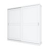 Guarda Roupa Casal 02 Portas Deslizantes 04 Gavetas Orlando Henn Branco Hp - 5