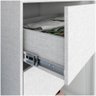 Guarda Roupa Casal 02 Portas Deslizantes 04 Gavetas Orlando Henn Branco Hp - 4