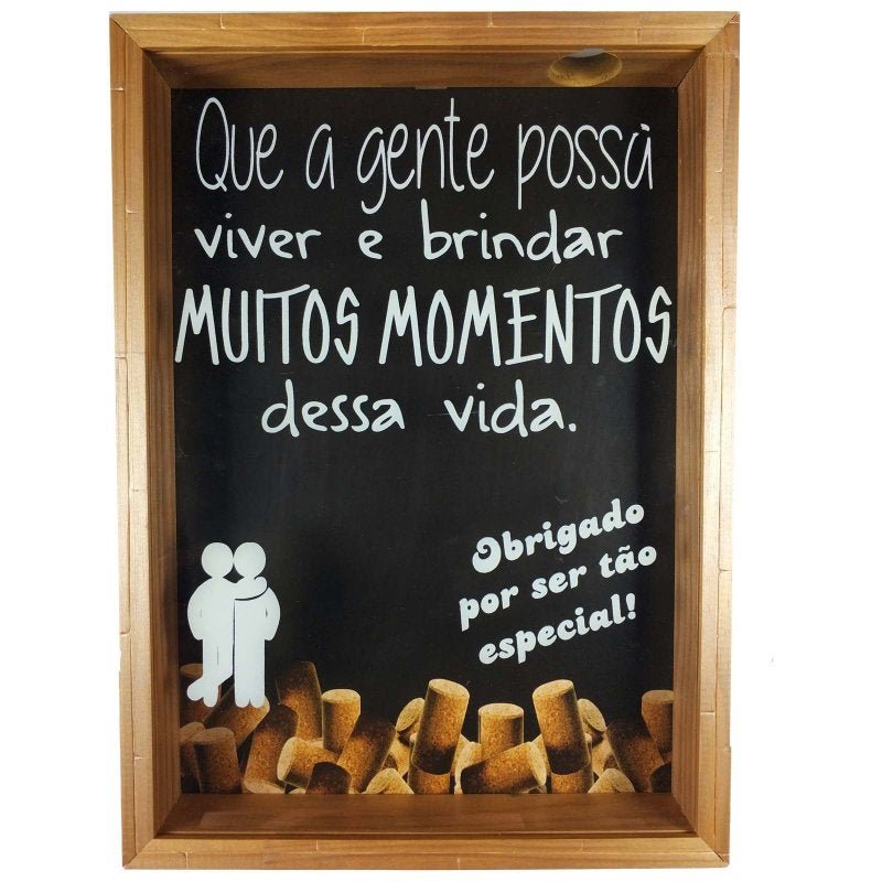 Quadro A Vida é uma Coleção de Momentos