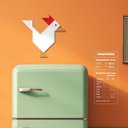 Ver imagem 2 de Galo - Quadros ou Placas Modulares com 11 Peças