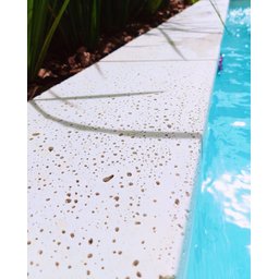 Kit 42pçs Borda Atérmica Piscina 50x25x1,5cm Malibu Cinza - Areia de Quartzo Ind. Cimentícia - 4