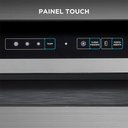 Ver imagem 3 de Geladeira Frost Free Duplex 394l Inverter Cor Inox Midea Mdrt533evd461 - 127v
