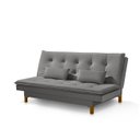 Ver imagem 2 de Sofá Cama Bangkok Pés de Madeira Com Almofadas Espuma D-23