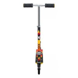 Patinete Juvenil Dobrável Chamas Preto E Amarelo 40600332 Mor - 12