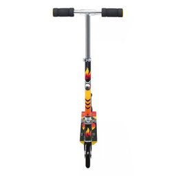 Patinete Juvenil Dobrável Chamas Preto E Amarelo 40600332 Mor - 5