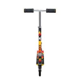 Patinete Juvenil Dobrável Chamas Preto E Amarelo 40600332 Mor - 13