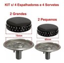 Ver imagem 3 de Kit Com 4 Espalhadores + 4 Queimadores Fogão Esmaltec