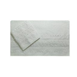 Jogo De Toalha 2 Peças Paola Decorada Karsten/flor D Liza - 10 Jogo De Toalha 2 Peças Paola Decorada Karsten/flor D Liza - 10