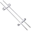 Ver imagem 5 de Suporte Porta Taças Reto Adega Cromado 400mm - Schmitt