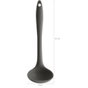 Ver imagem 2 de Concha De Silicone Utensílio Cozinha Talher Sopa Feijão OU Chumbo